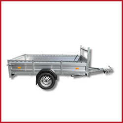 Toon details voor Aluminium enkel as 220 l x 130 b Afbeelding van Aluminium enkel as 220 l x 130 b